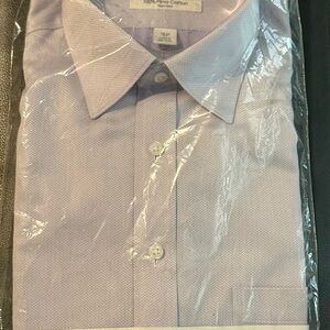 Daniel Cremieux Lavender Herringbone Dress Shirt
